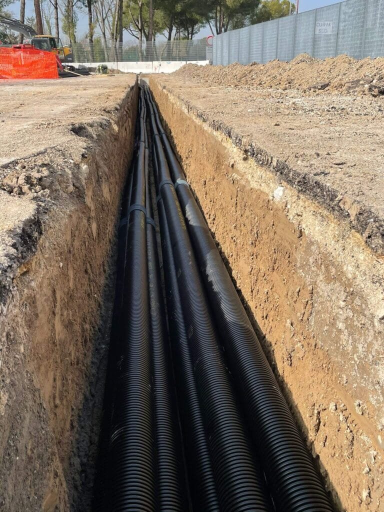 Posa di reti idriche eseguita da D.M. Monti (5)